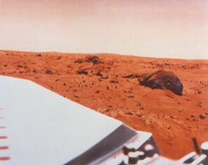 `` بيج جو '' ، مهمة فايكنغ 1 إلى المريخ ، 1976. بواسطة صور وكالة ناسا