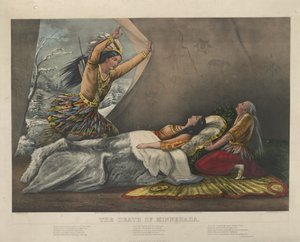 وفاة منيحة ، 1867 بواسطة ناثانيل كورير