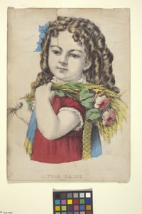 ديزي الصغيرة (طباعة حجرية ملونة يدويًا)