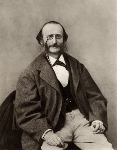جاك أوفنباخ (1819-1880) (b / w photo) بواسطة نادار