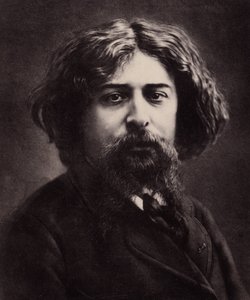 صورة لألفونس دوديت (1840-1897) ، كاتب فرنسي (صورة) بواسطة نادار
