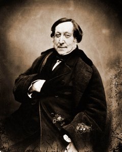 صورة لجيوشينو روسيني ، الملحن 1792-1868 (صورة) بواسطة نادار