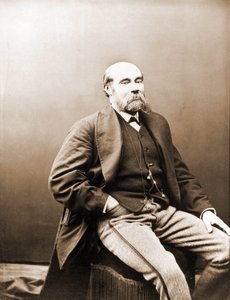 Portrait of Paul Feval, filetonist from the period of Gaboriau and Ponson du Terrail 1817-1887 (photo) بواسطة نادار