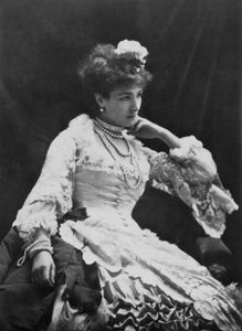 سارة برنهاردت ، ممثلة فرنسية ، c1865 بواسطة نادار
