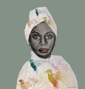 نينا سيمون، 2022 (رسم) بواسطة نانسي مونيز شارالمبوس