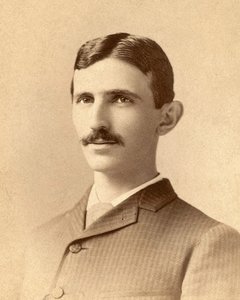 صورة نيكولا تيسلا c.1885