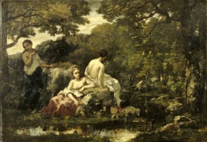 Idyll بواسطة نارسيس فيرجيل دياز دي لا بينيا