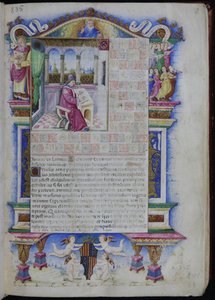 صورة يوهانس تينكتوريس من Opus musices Joannis Tinctoris ، 1483 بواسطة ناردو رابيكانو