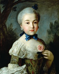 صورة للأميرة شارلوت صوفيا (1744-1818) ، زوجة الملك جورج الثالث ، 1775