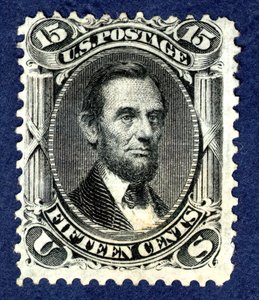 15 ج أبراهام لنكولن إف جريل سينجل ، 1867.