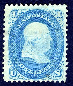 1c فرانكلين إف جريل مفرد ، 1867.