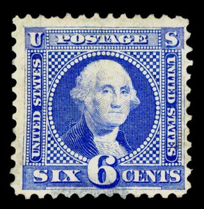6 ج واشنطن أعادت إصدار واحد ، 1875.