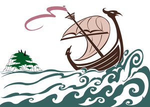 Storybook Ship ، 2022 (رقمي) بواسطة نيل أوزبورن