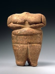 شكل من العصر الحجري الحديث ، اليونان ، سنة 4500-4000 قبل الميلاد (الحجر الجيري)