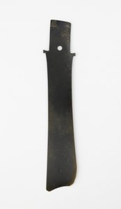إزميل مفترق (zhang) ، ثقافة Qijia ، c.2500-2000 قبل الميلاد (اليشم (النفريت))