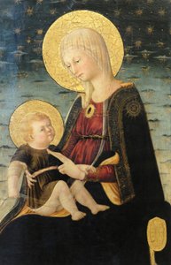 العذراء والطفل، التفاصيل (لوحة) بواسطة نيري دي بيشي