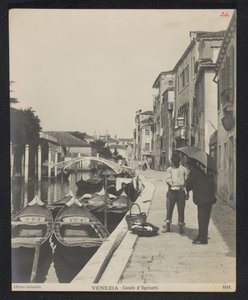 الجندول على Canale di Ognissanti في البندقية البندقية - Canale d