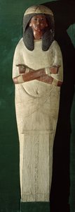 لوحة غطاء من Piays Mummy ، c.1279-1213 قبل الميلاد (الخشب المطلي ، الجص)
