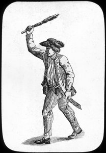 بحار بريطاني يمتلك نادًا ، 1779