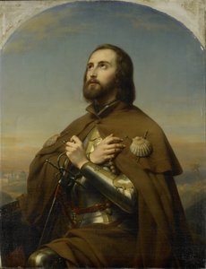 إبرهارد (1445-96) ، دوق فورتمبيرغ ، كحاج في الأرض المقدسة
