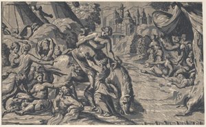 هروب كلويليا ، 1540-50. ، 1540-50. بواسطة نيكولو فيسينتينو
