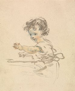 طفل جالس بواسطة Nicholas Pocock