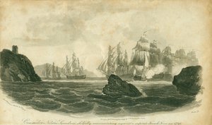 سرب العميد نيلسون مناورة بمهارة ضد قوة فرنسية متفوقة في عام 1795