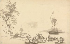 دراسة الشاطئ بواسطة Nicholas Pocock