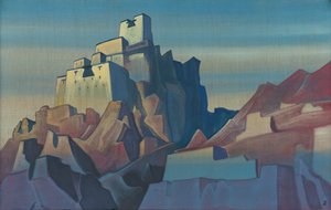 قلعة في لاداخ ، 1933 بواسطة نيكولاس رويريتش
