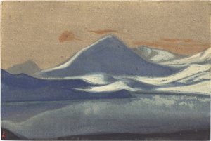 لاهول (لاهول) عن روريش ، نيكولاس (1874-1947). تمبرا على ورق مقوى ، الحجم: 30،5x45،7 بواسطة نيكولاس رويريتش
