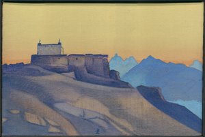 دير ، سيسو ، 1932 بواسطة نيكولاس رويريتش