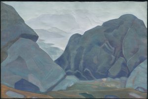Monhegan ، مين ، سلسلة "Ocean" ، 1922 بواسطة نيكولاس رويريتش