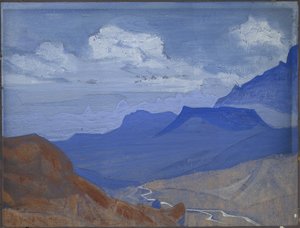 وادي النوبرة 1926 بواسطة نيكولاس رويريتش