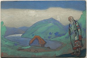 الحكيم والديكور وتصميم الأزياء لباليه سترافينسكي "طقوس الربيع" ، 1944 بواسطة نيكولاس رويريتش