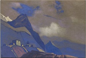 التبت ، بالقرب من براهمابوترا ، 1936 بواسطة نيكولاس رويريتش