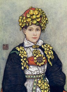النرويج: Saetersdalen Bride (لون ليثو)
