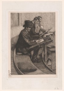 رسم الرجال بواسطة Nicolaas van der Waay