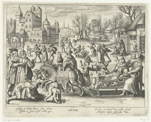 شتاء Hyems (العنوان على الكائن) فور سيزونز (عنوان المسلسل) بواسطة Assuerus van Londerseel