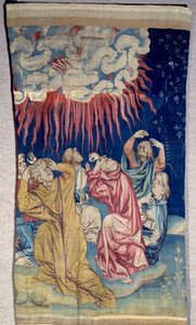 ستارة الرؤيا (١٣٧٣-١٣٨٣): نار السماء (عتمة). نسيج لنيكولاس باتاي (1330-1405) بواسطة نيكولاس باتايل