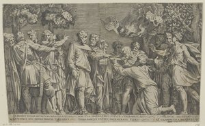 بشير قديم بواسطة Polidoro da Caravaggio