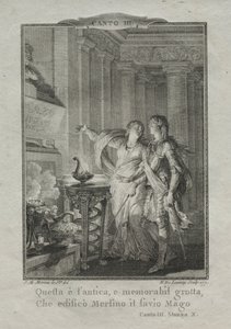 في مغارة ميرلين الساحر 1771.