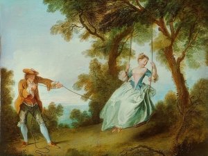 الأرجوحة. 1730 بواسطة نيكولاس لانكريت