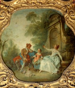L'innocence لوحة لنيكولا لانكريت (1690-1743) القرن الثامن عشر. خافت 0،89 x 0،90 م