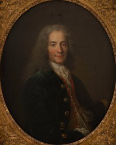 صورة لفولتير 1694-1778 عام 1718 ، حوالي 1718-1724. بواسطة نيكولا لارجيليير دي