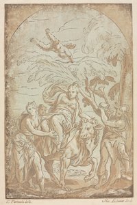 اغتصاب يوروبا ، 1725-1742. بواسطة نيكولاس ليسور
