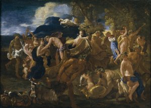 باتشانال ، 1625-1626 بواسطة نيكولاس بوسين