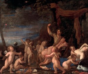 The Triumph of Ovid (oil on canvas) بواسطة نيكولاس بوسين