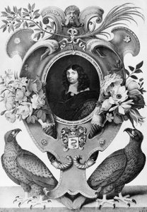 صورة جان باتيست كولبير (1619-1683) ، رجل دولة فرنسي ، نقش بواسطة نيكولاس روبرت (1614-1685) بواسطة نيكولاس روبرت