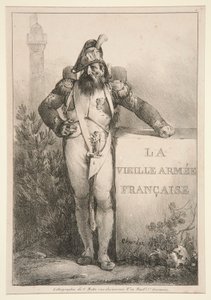 واجهة سلسلة La Vieille Armee Francaise بواسطة الكسندر جبرائيل (بعد) ديكامبس
