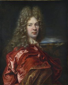 صورة لبيير فنسنت بيرتين (بيير فنسنت) (1653-1711) ، ممول ومحب للفن الفرنسي - بقلم لارجيليير ، نيكولاس ، دي (1656-1746). زيت على قماش ، الحجم: 77 × 63 ، حوالي 1685 ، متحف الإرميتاج ، سانت بطرسبرغ بواسطة نيكولاس دي لارجيليير